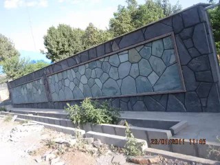 پیمانکاری سنگ مالون سنگ لاشه نمای دیوار چینی 